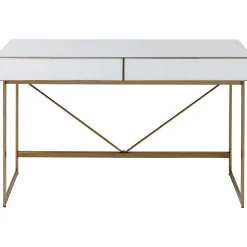 KARE Design Schreibtisch Soran Gold 120X50> Bürotische
