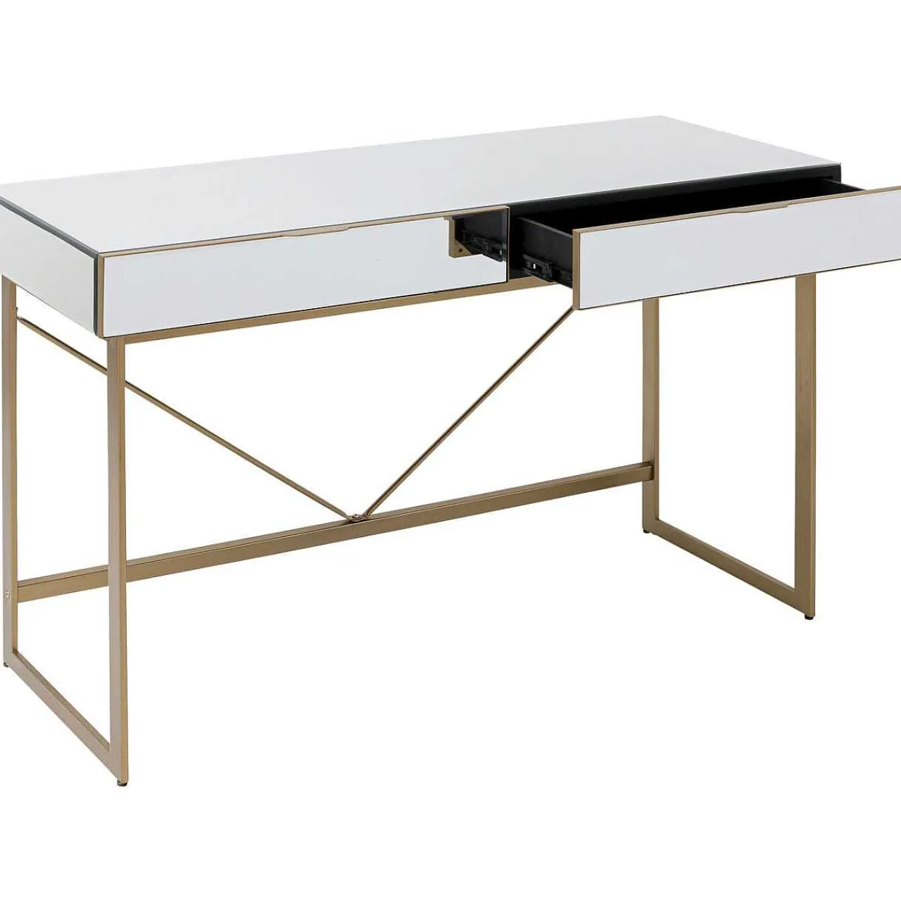 KARE Design Schreibtisch Soran Gold 120X50> Bürotische