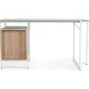 mutoni lifestyle Schreibtisch Thomas Weiss Natur 142X69> Bürotische