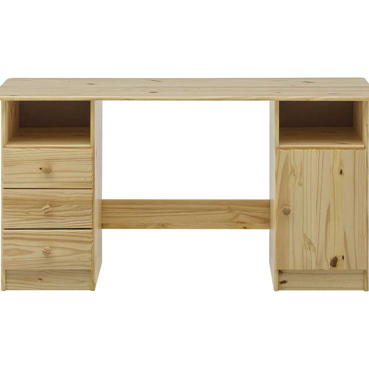 mutoni sweet home Schreibtisch Zopra Kiefernholz Natur 144> Bürotische