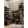 mutoni living Schuhregal Ferro V4 Schwarz 85X160> Schuhschränke