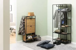 mutoni scandi Schuhschrank Multiple Bronx Metall Braun 129><noscript><img width=