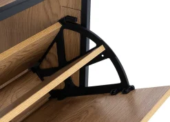 mutoni scandi Schuhschrank Multiple Bronx Metall Braun 129><noscript><img width=