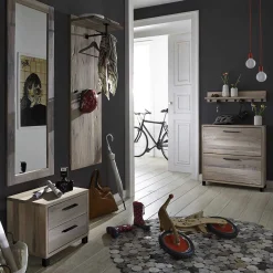 mutoni exquisite Schuhschrank Roskilde 2Er Breit Balkeneiche Massiv><noscript><img width=
