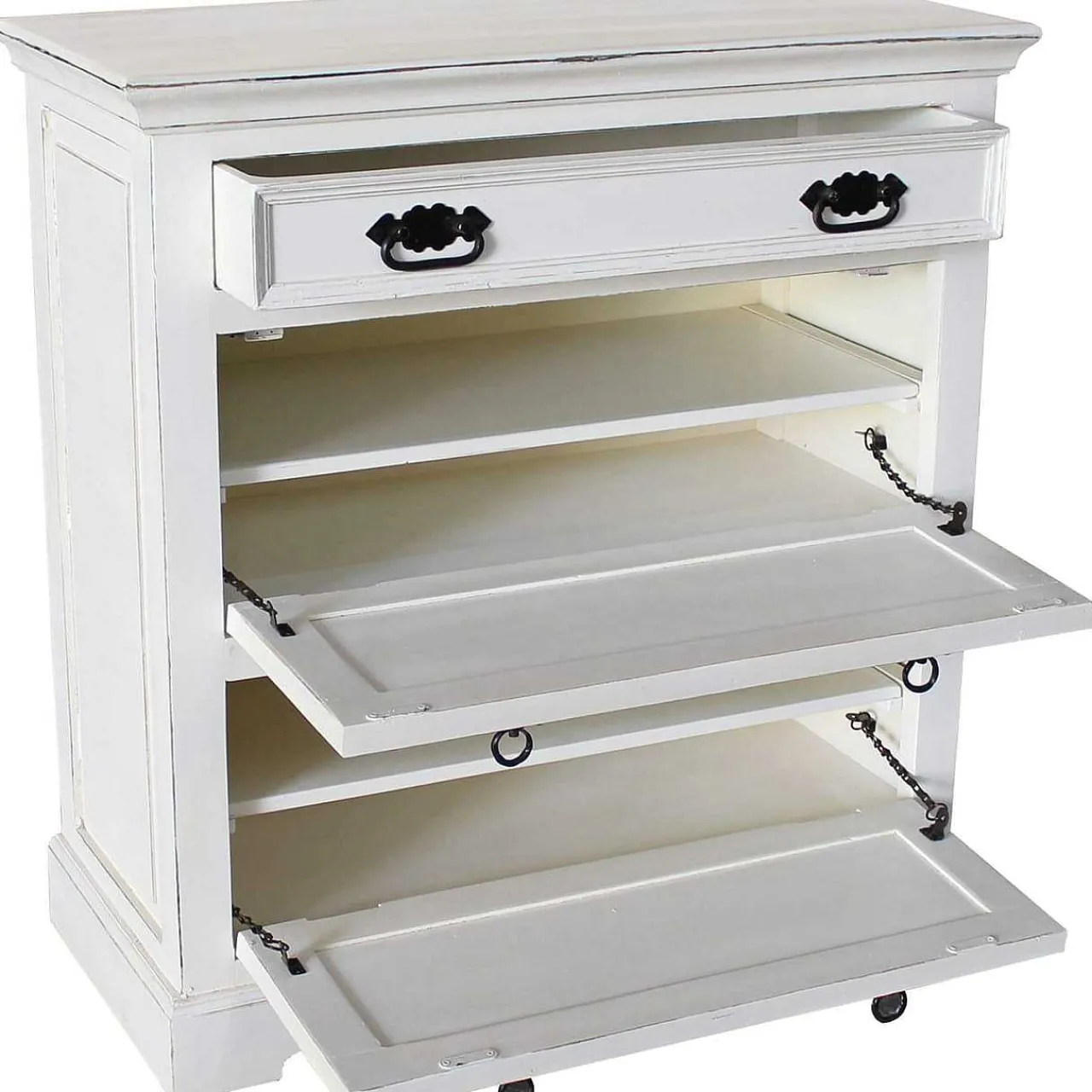 mutoni sweet home Schuhschrank Toreno Weiss 85X40X90> Schuhschränke