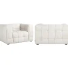Richmond Interiors Sessel Merrol Cream Fusion> Design Sessel