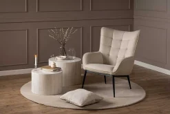 mutoni scandi Sessel Rowdan Beige> Design Sessel