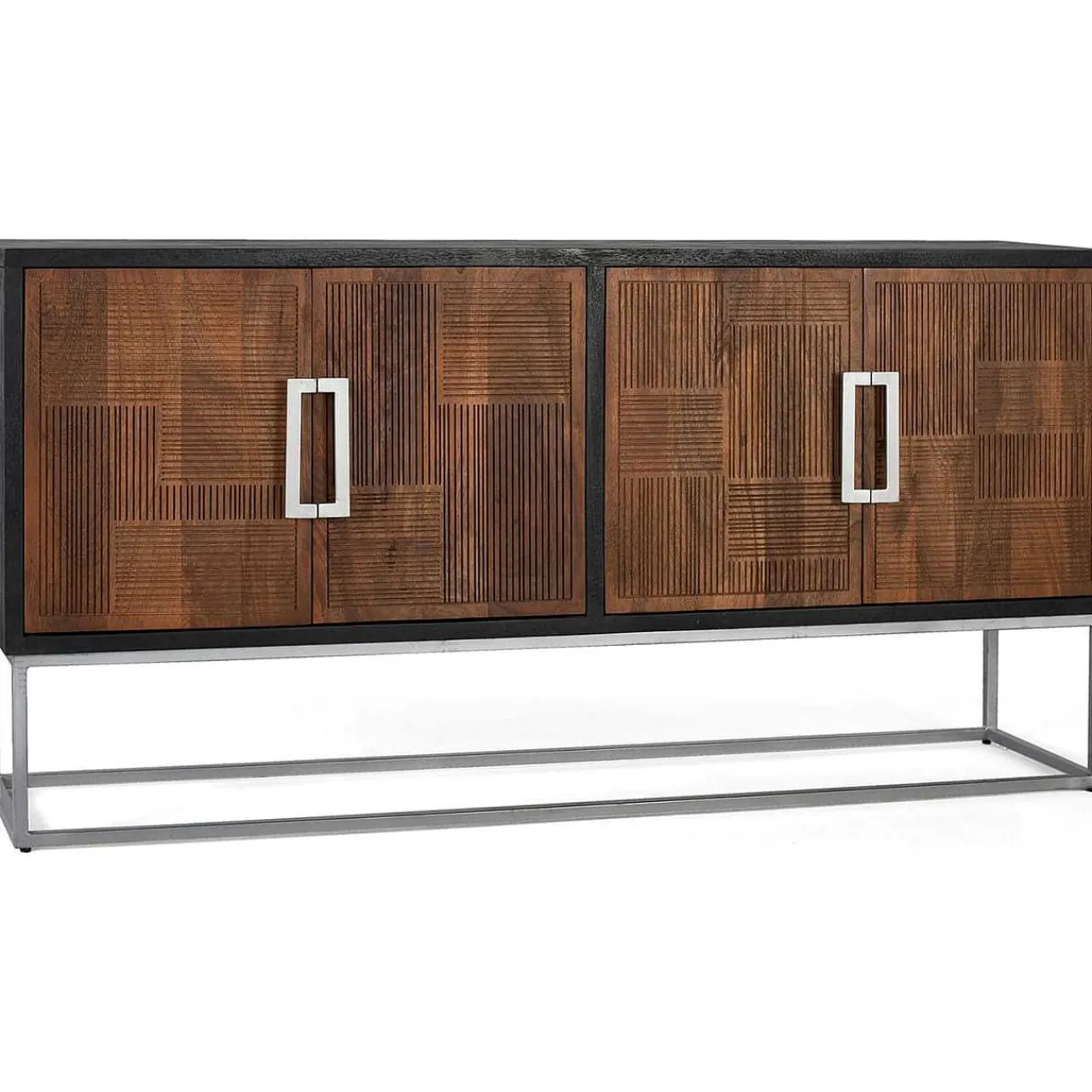 mutoni inspiration Sideboard Adra Mangoholz Schwarz 170X84> Sideboards