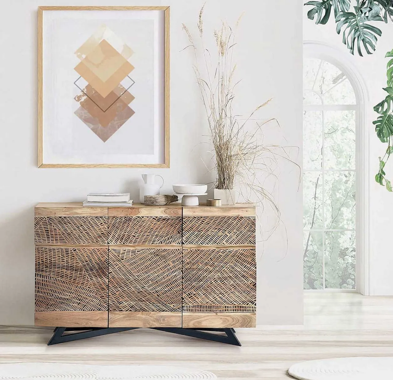 mutoni inspiration Sideboard Akazienholz Natur 140X90> Sideboards