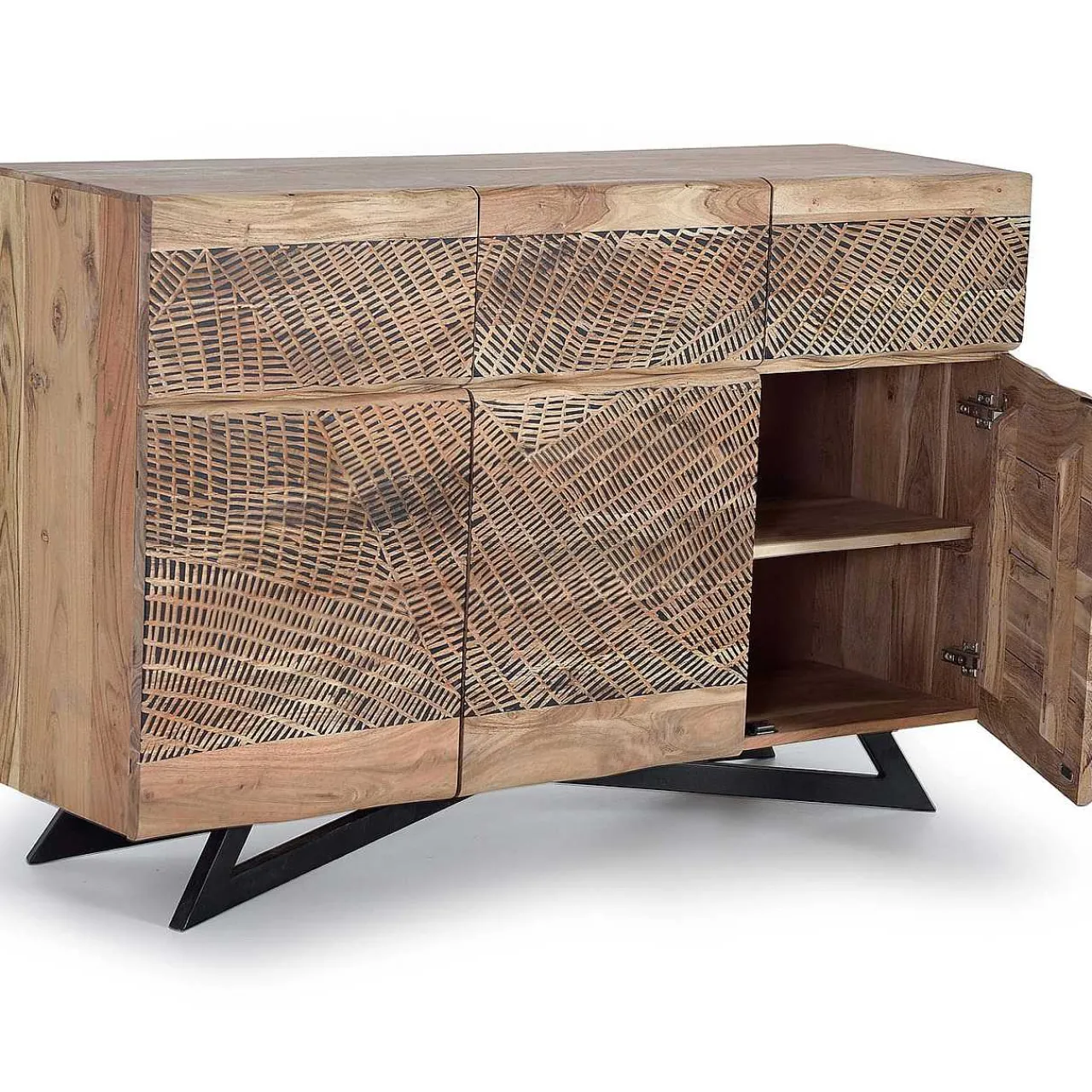 mutoni inspiration Sideboard Akazienholz Natur 140X90> Sideboards