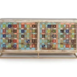 mutoni inspiration Sideboard Dera Mangoholz Mehrfarbig 180X90> Sideboards