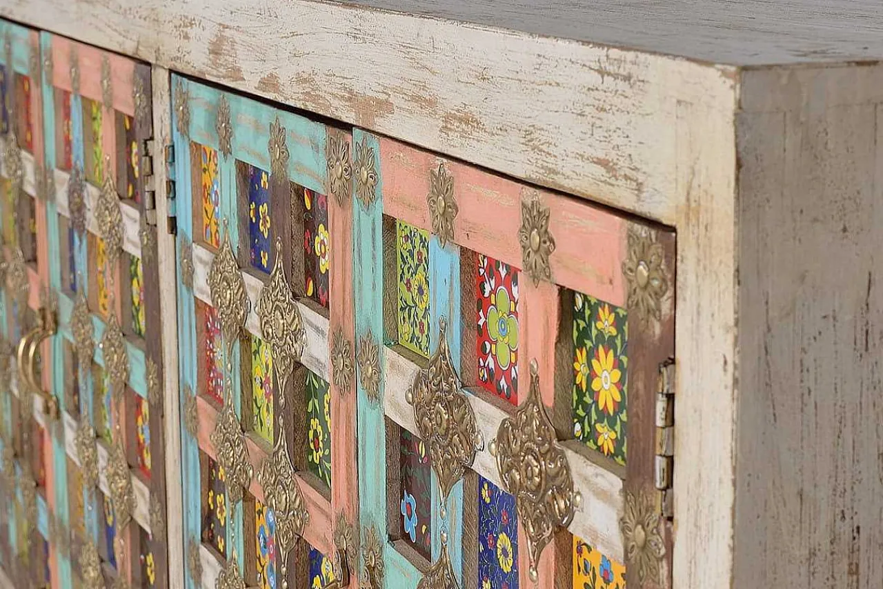 mutoni inspiration Sideboard Dera Mangoholz Mehrfarbig 180X90> Sideboards