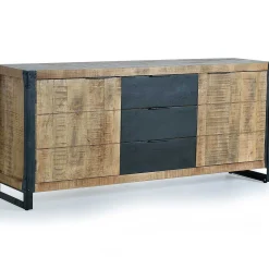 mutoni inspiration Sideboard Mangoholz Natur 180X80><noscript><img width=