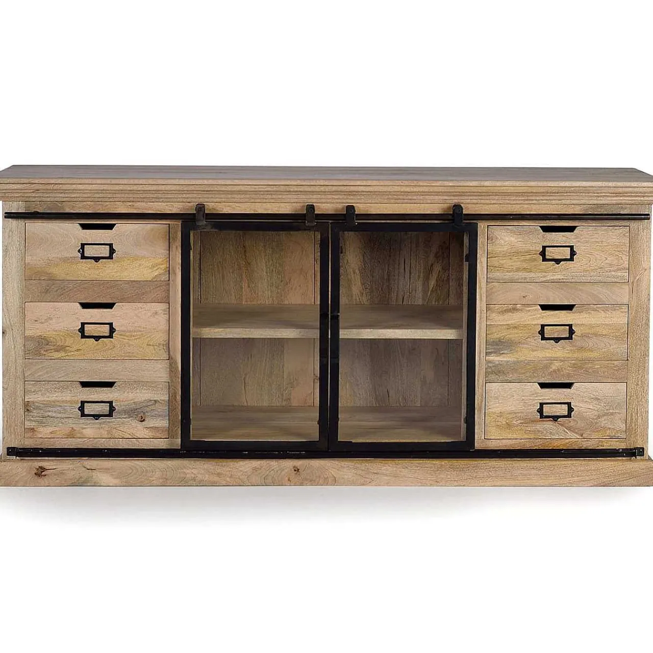 mutoni inspiration Sideboard Mangoholz Natur 180X86> Sideboards