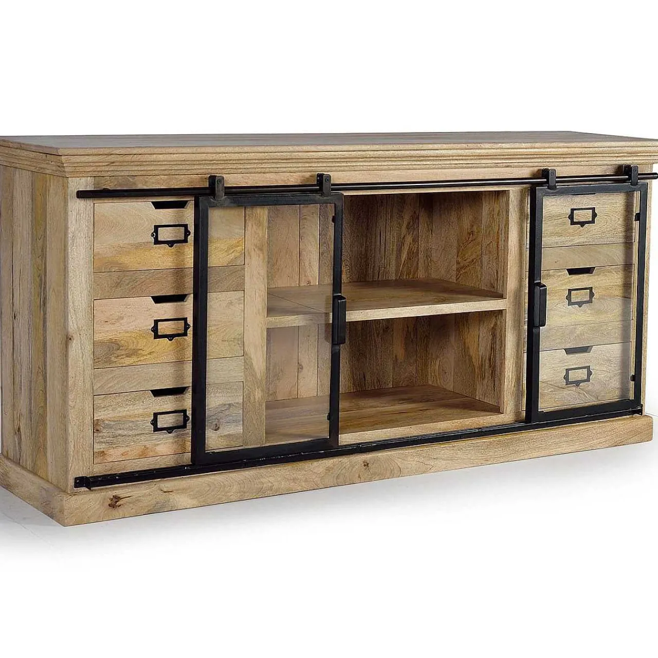 mutoni inspiration Sideboard Mangoholz Natur 180X86> Sideboards