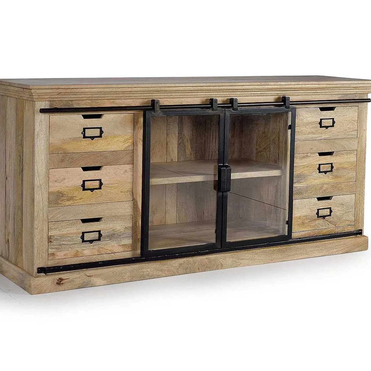 mutoni inspiration Sideboard Mangoholz Natur 180X86> Sideboards