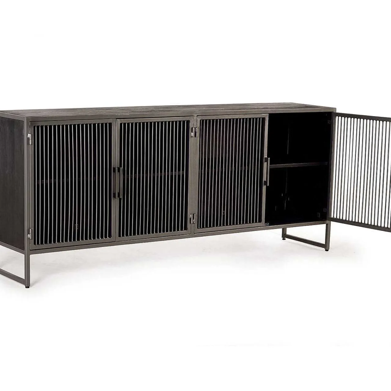 mutoni inspiration Sideboard Nero Ii Mangoholz Schwarz 160X80> Sideboards