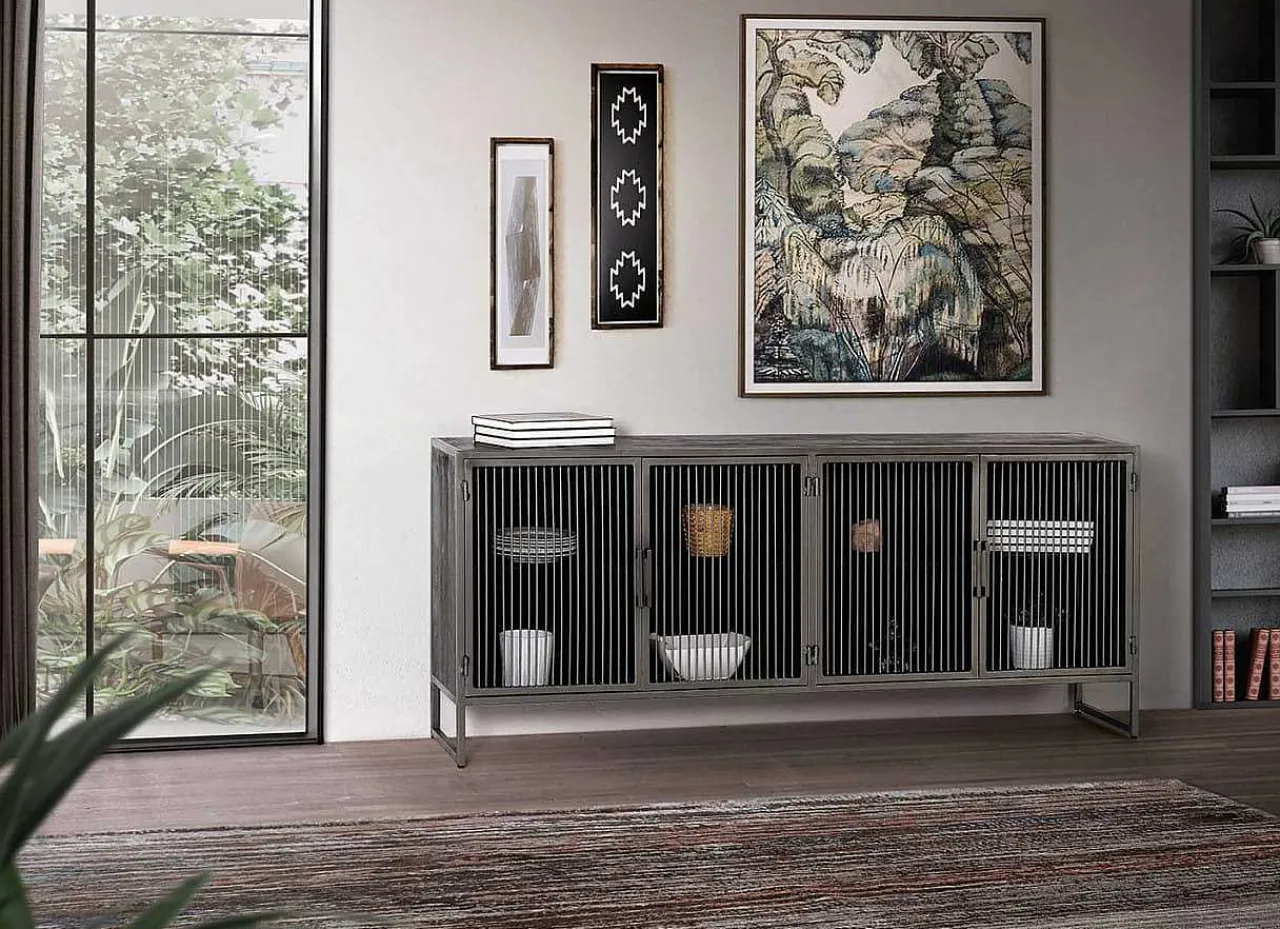 mutoni inspiration Sideboard Nero Ii Mangoholz Schwarz 160X80> Sideboards