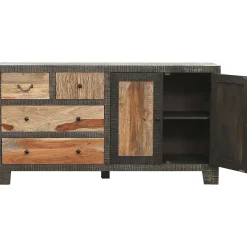 mutoni pleasure Sideboard Tarim Mango Natur Grau 165><noscript><img width=