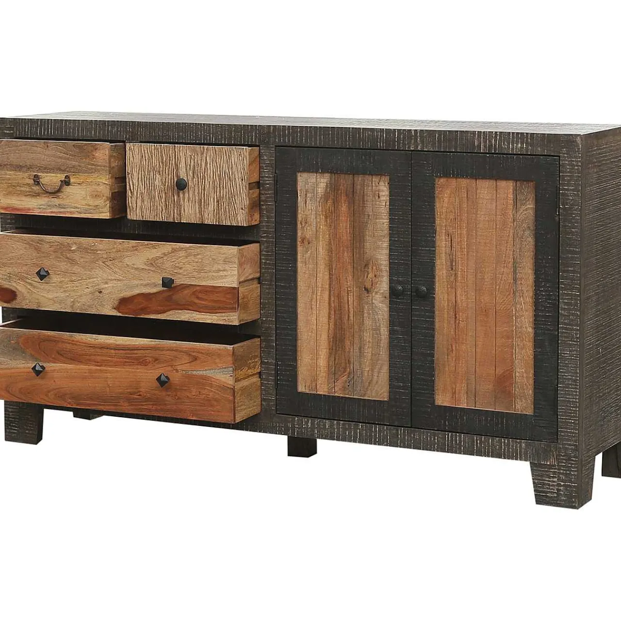 mutoni pleasure Sideboard Tarim Mango Natur Grau 165> Sideboards