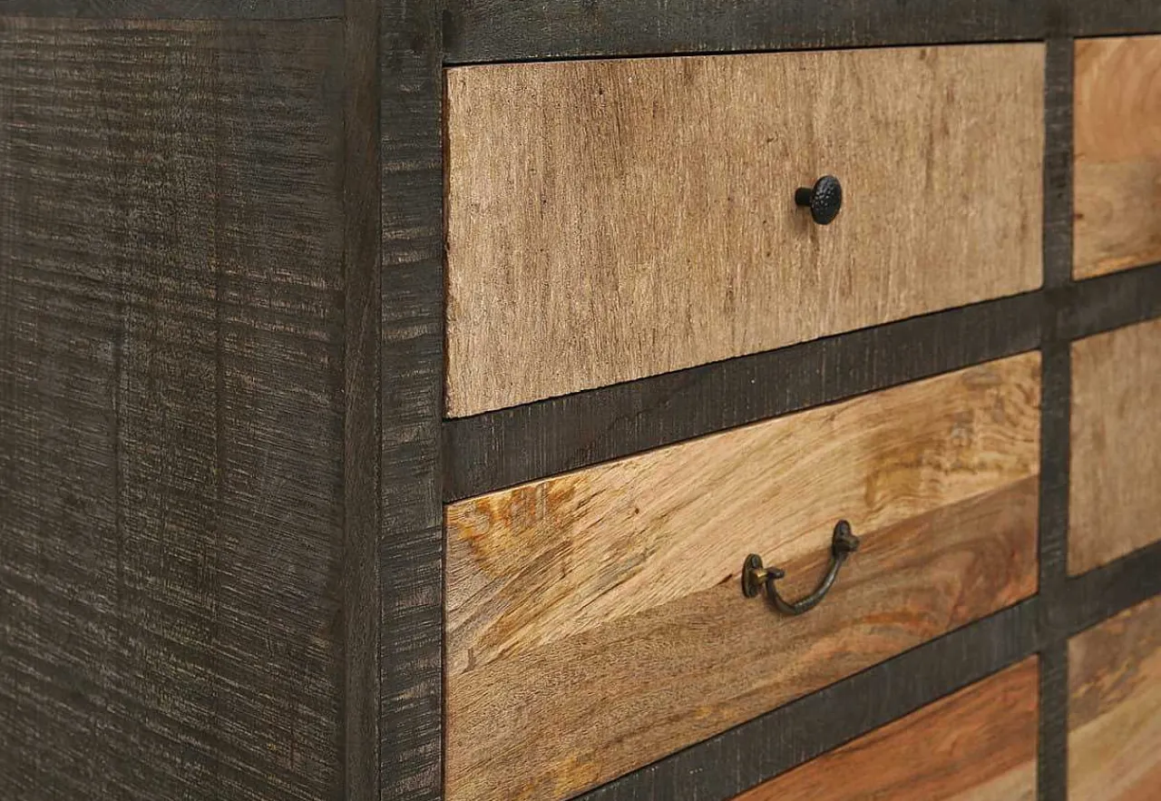 mutoni pleasure Sideboard Tarim Mango Natur Grau 135> Sideboards
