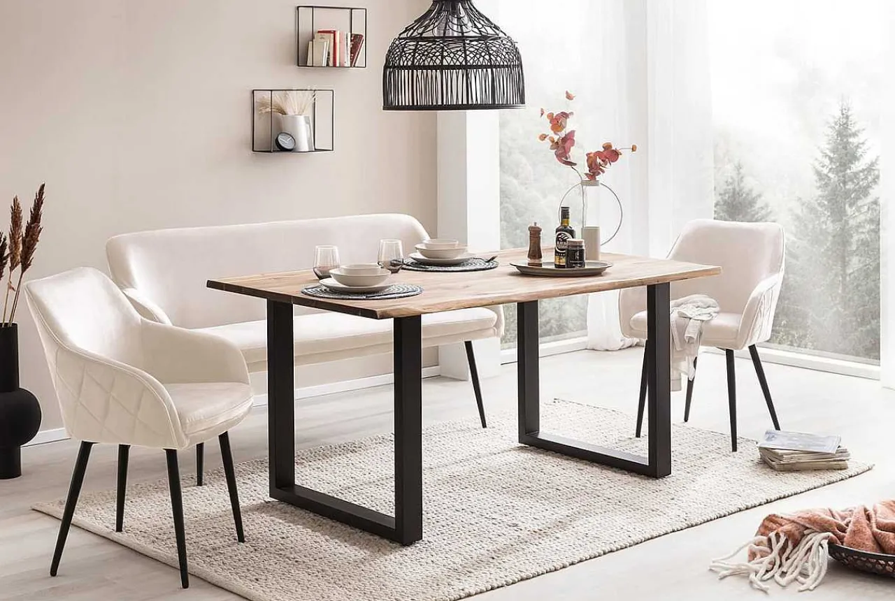 mutoni casual Sitzbank Oramix Creme 160X61> Bänke