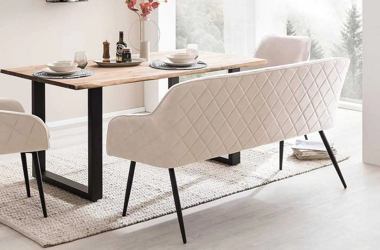 mutoni casual Sitzbank Oramix Creme 160X61> Bänke