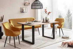 mutoni casual Sitzbank Oramix Senfgelb 160X61><noscript><img width=