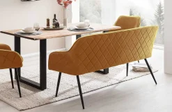 mutoni casual Sitzbank Oramix Senfgelb 160X61><noscript><img width=