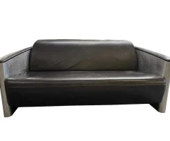 mutoni wood Sofa Bolton 3-Sitzer Vintage Black> Sofas