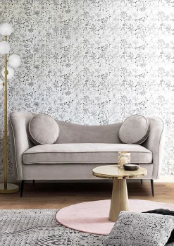 mutoni lifestyle Sofa Candis Hellgrau 2 Platzer 163X80><noscript><img width=