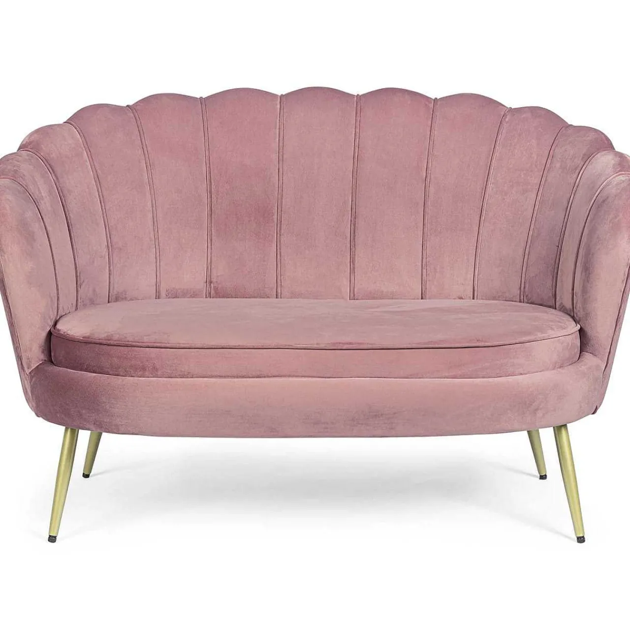 mutoni lifestyle Sofa Giliola Antike Rosa 2 Platzer 130X83> Stoffsofas