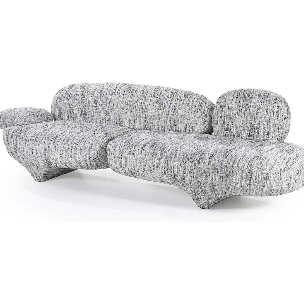 Eleonora Sofa Jayden Barkley Grau 265> Sofas