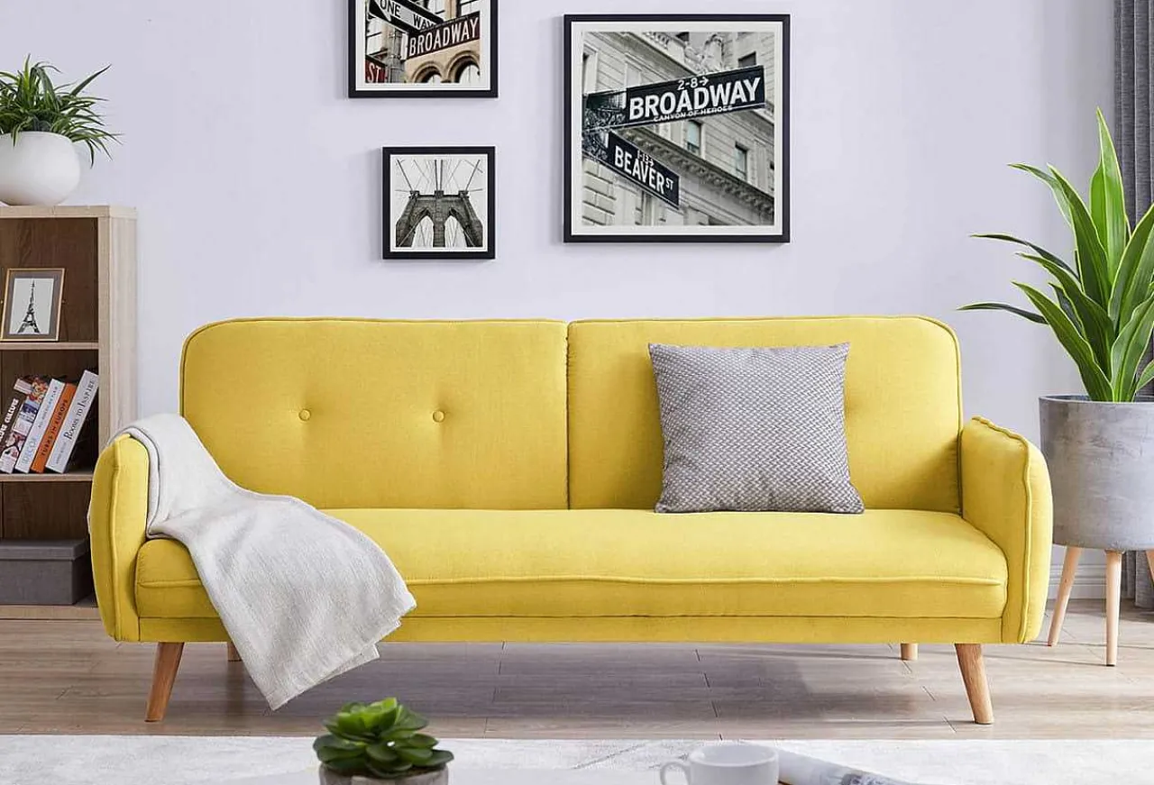 mutoni casual Sofa Rilvanta Gelb 188> Bettsofas