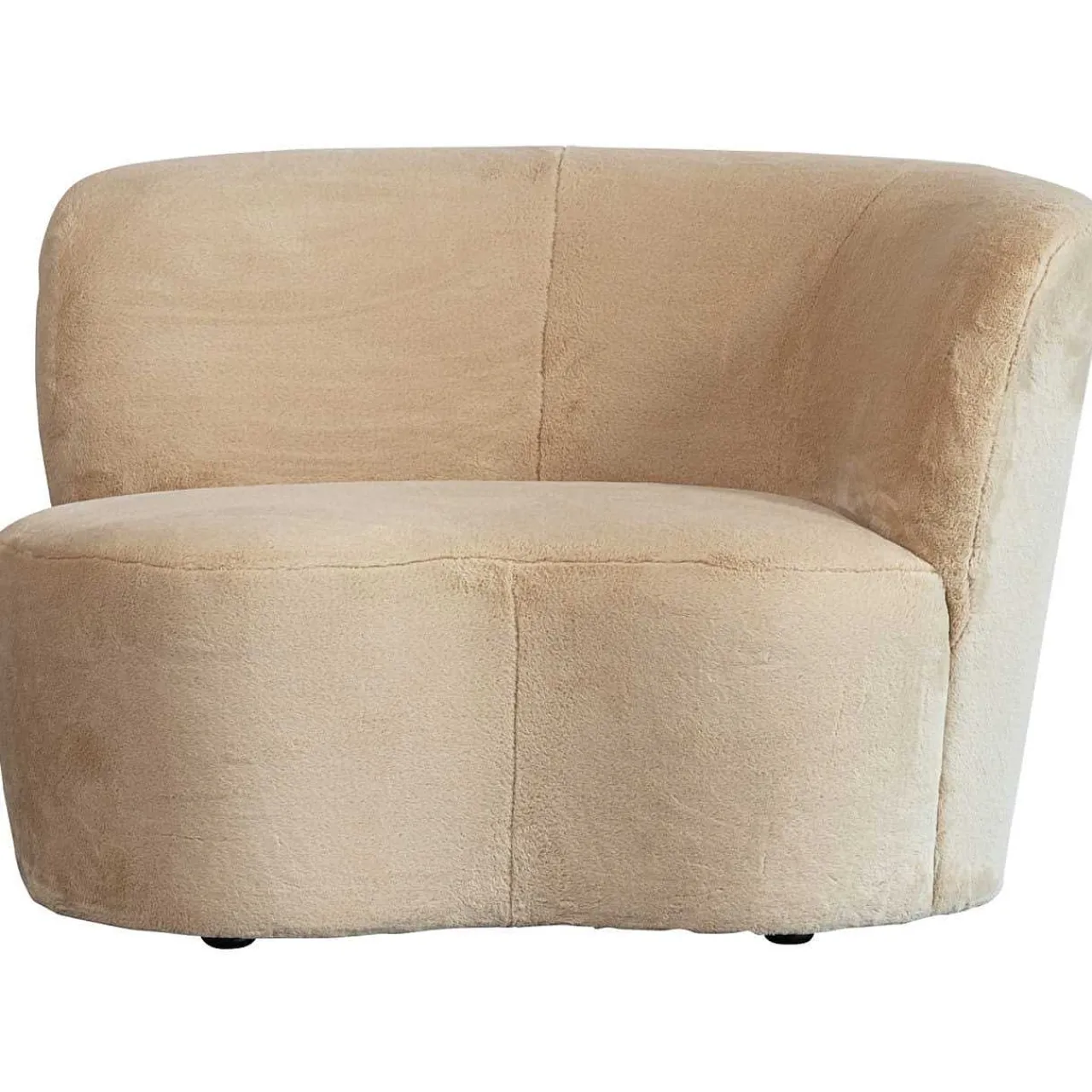 mutoni living Sofa Stone Rechts Webstoff Natur 112> Sofas