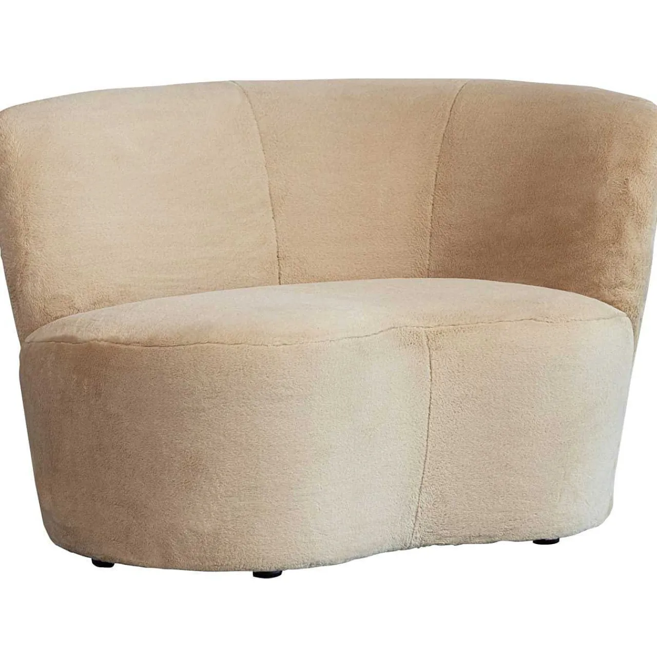 mutoni living Sofa Stone Rechts Webstoff Natur 112> Sofas