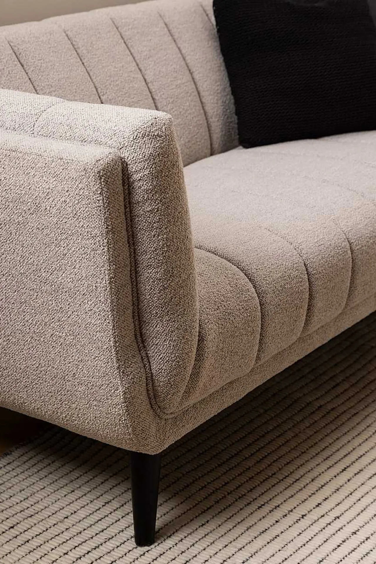 mutoni scandi Sofa Tanper Beige 218> Stoffsofas