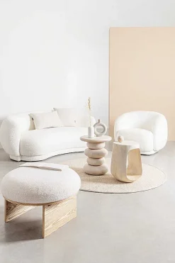 mutoni lifestyle Sofa Tecla Weiss 191X93> Stoffsofas