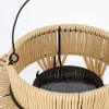 mutoni lifestyle Solarlaterne Nikhita Natur Rund 28> Laternen