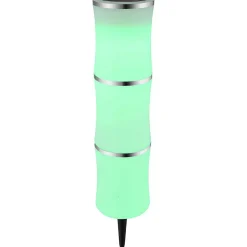 mutoni light Solarleuchte Kunststoff Weiss Rgb Led> Solarleuchten
