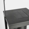 mutoni lifestyle Solarleuchte Led Schwarz 20X20X75> Solarleuchten