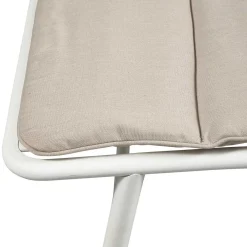 mutoni living Sonnenliege Birch Mit Kissen Natur/Weiss><noscript><img width=