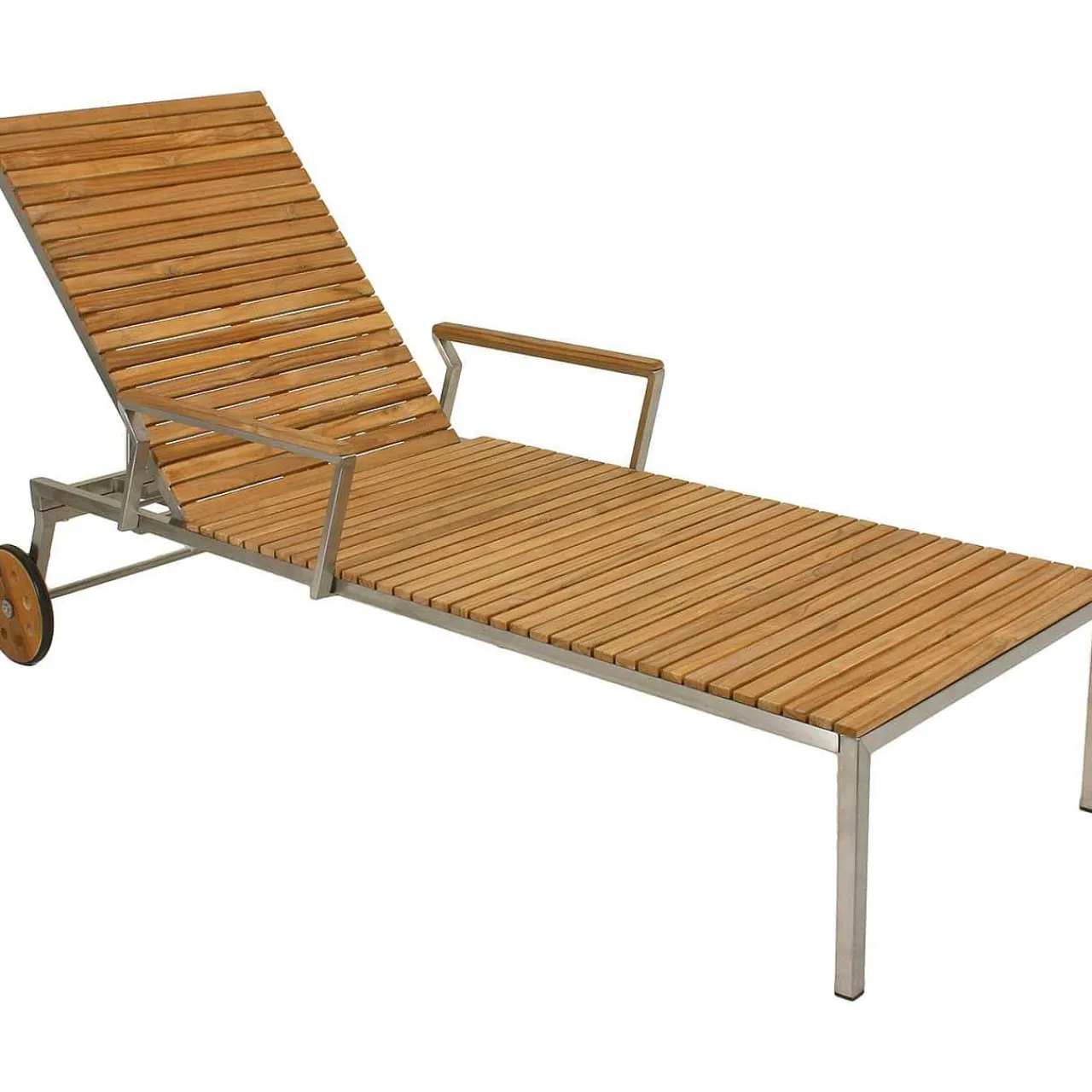mutoni pleasure Sonnenliege Denver Teak Natur> Gartenliegen