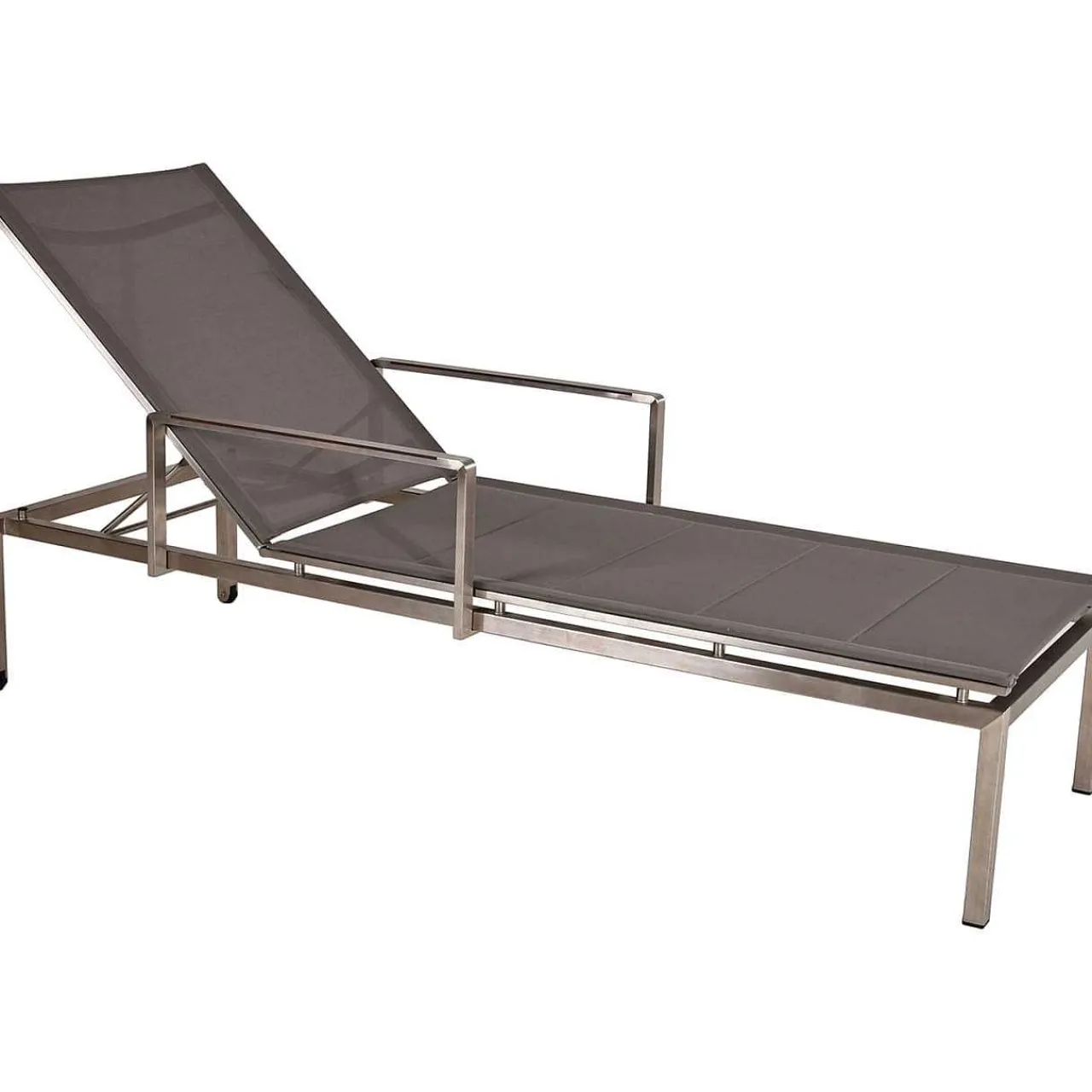 mutoni pleasure Sonnenliege Sienna Grau (2-Er Set)> Gartenliegen