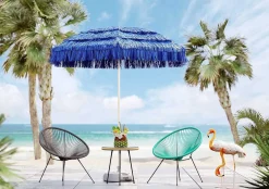 KARE Design Sonnenschirm Hawaii Blau><noscript><img width=