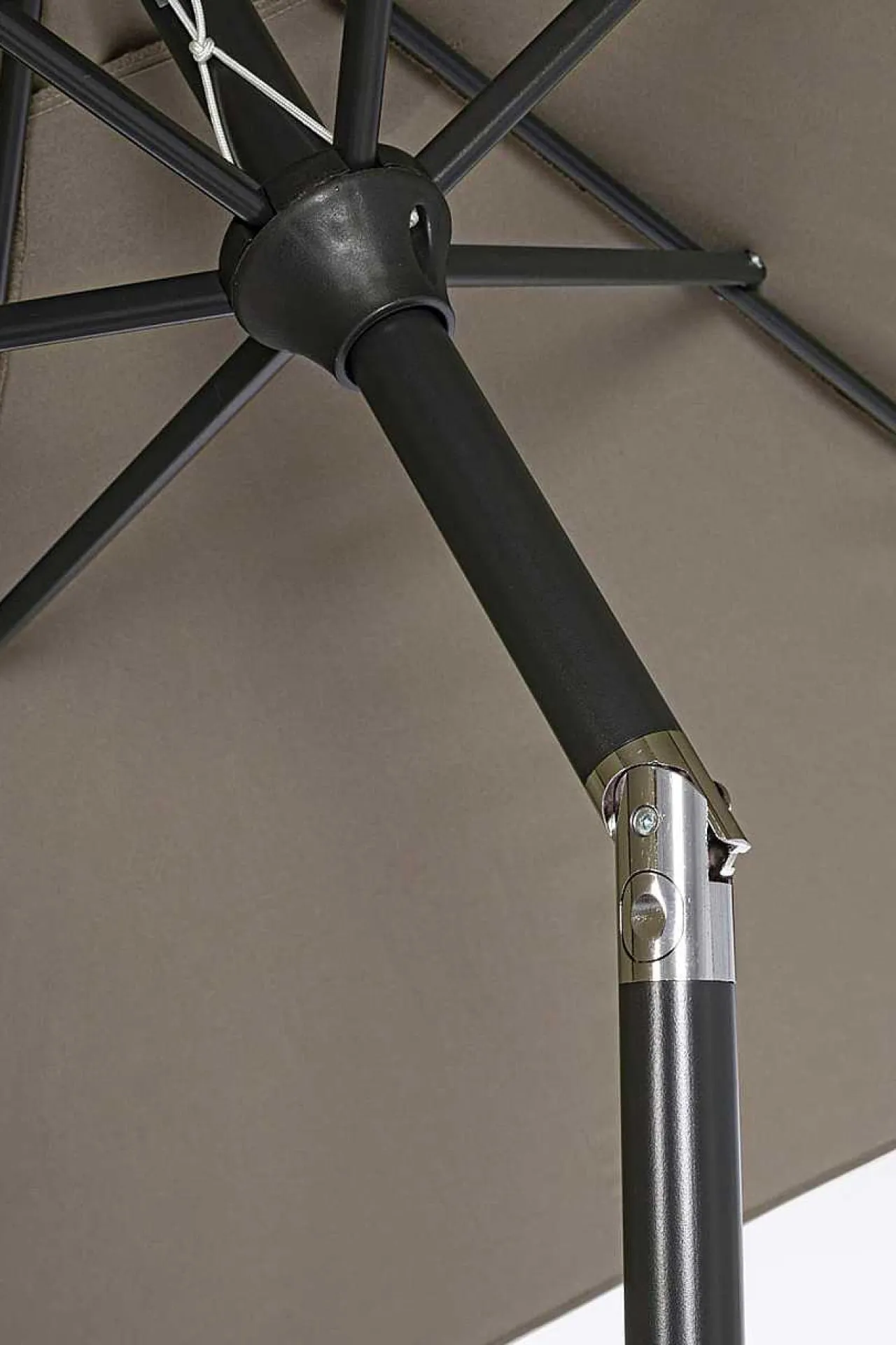 mutoni lifestyle Sonnenschirm Kalife Mit Gelenk 270 Taupe> Stockschirme