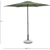 mutoni lifestyle Sonnenschirm Samba Anthrazit-Olive> Stockschirme
