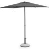 mutoni lifestyle Sonnenschirm Samba Anthrazit-Dunkelgrau 270> Stockschirme