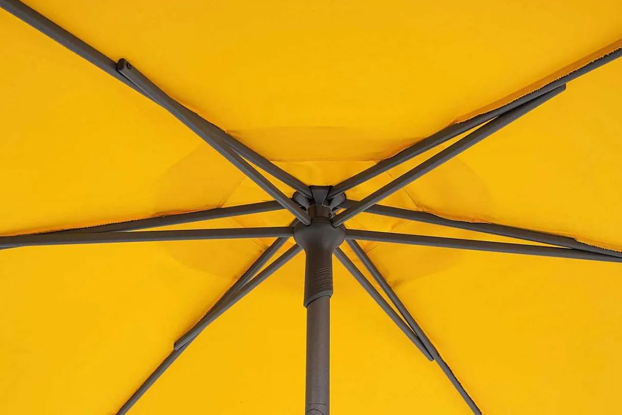 mutoni lifestyle Sonnenschirm Samba Anthrazit-Mimose> Stockschirme
