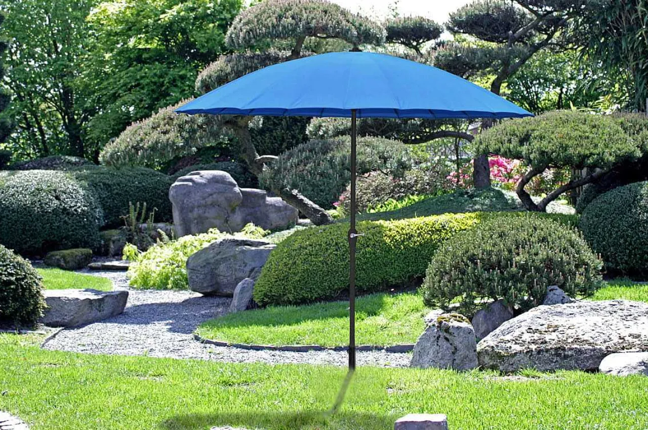 mutoni pleasure Sonnenschirm Zalindra Blau 255X255> Stockschirme